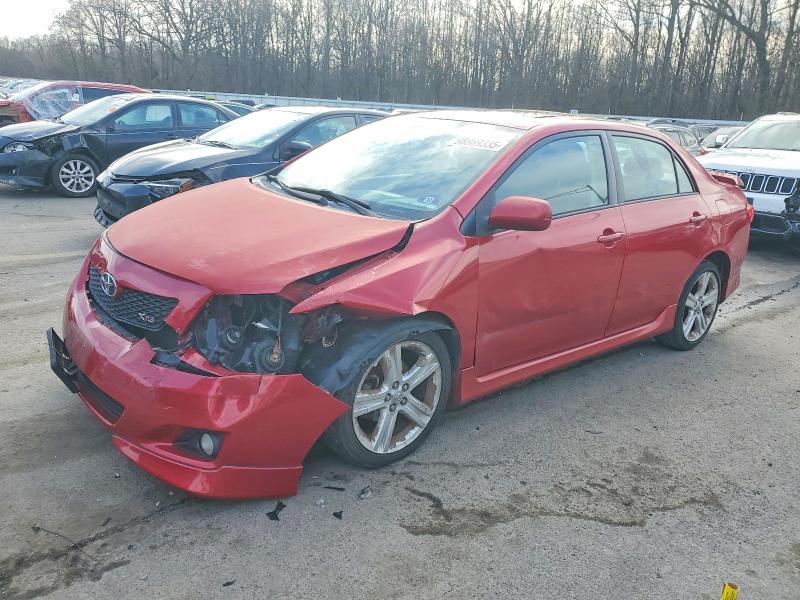 TOYOTA COROLLA 2009 with VIN 2T1BE40E09C027649 - Photo from auction