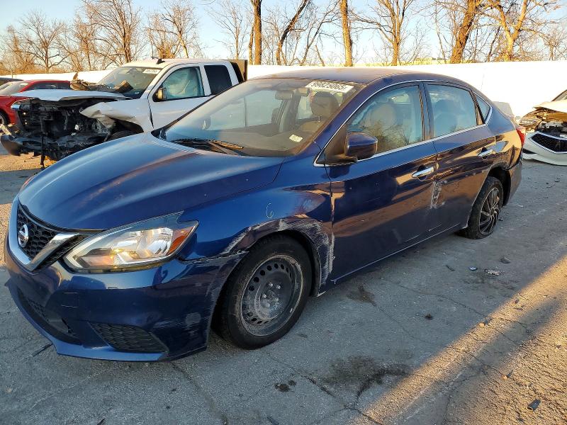 NISSAN SENTRA S 2018 with VIN 3N1AB7AP4JY314750 - Photo from auction
