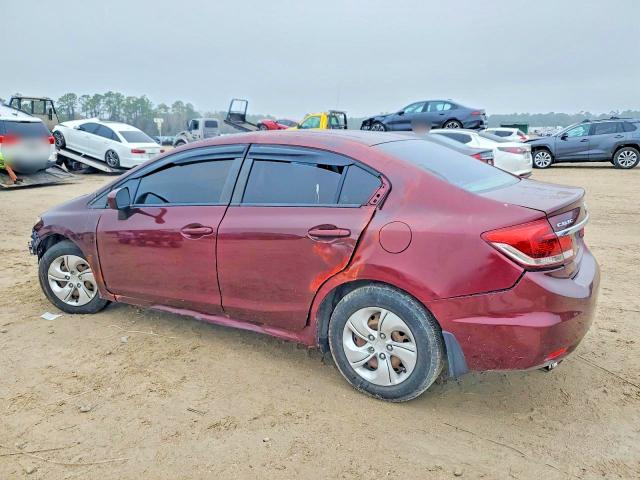 Photo 2 from auction – 2013 HONDA CIVIC with VIN 2HGFB2F52DH560026