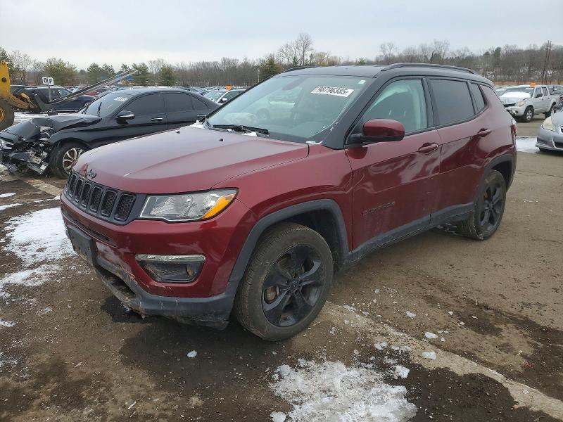 JEEP COMPASS LA 2021 with VIN 3C4NJDBB3MT522283 - Photo from auction