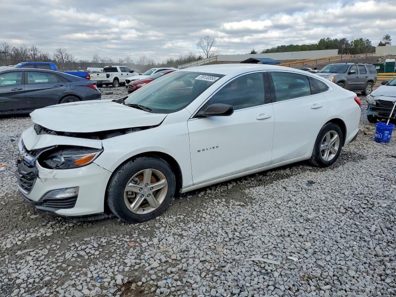 CHEVROLET MALIBU LS 2021 with VIN 1G1ZB5ST7MF041131 - Photo from auction