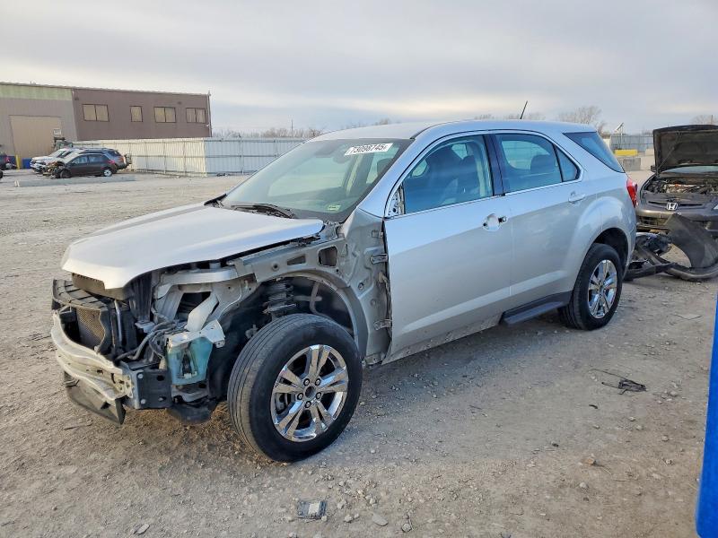 CHEVROLET EQUINOX LS 2017 with VIN 2GNALBEK4H1548477 - Photo from auction
