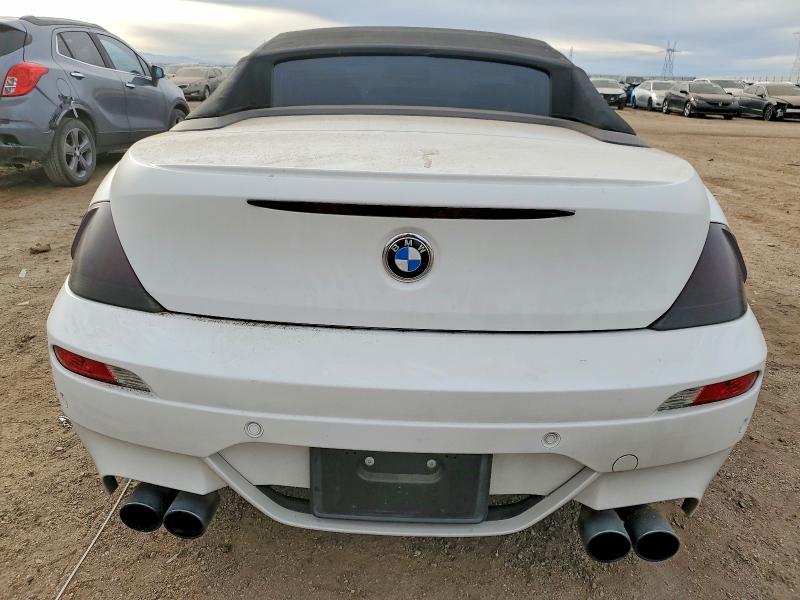 Photo 6 from auction – 2007 BMW M6 with VIN WBSEK93597CS32836