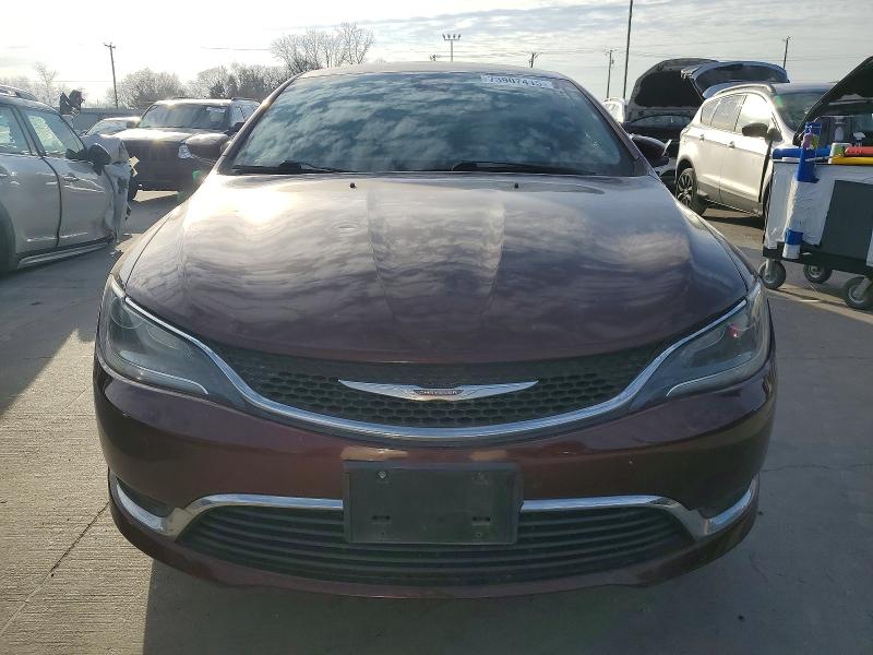 Photo 5 from auction – 2015 CHRYSLER 200 LIMITE with VIN 1C3CCCABXFN734554
