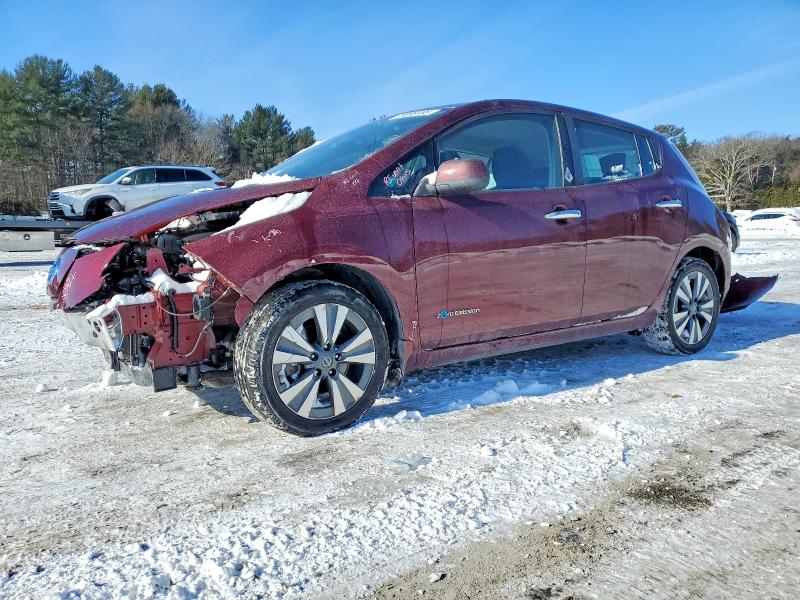 Photo 1 from auction – 2017 NISSAN LEAF S with VIN 1N4BZ0CP3HC307816
