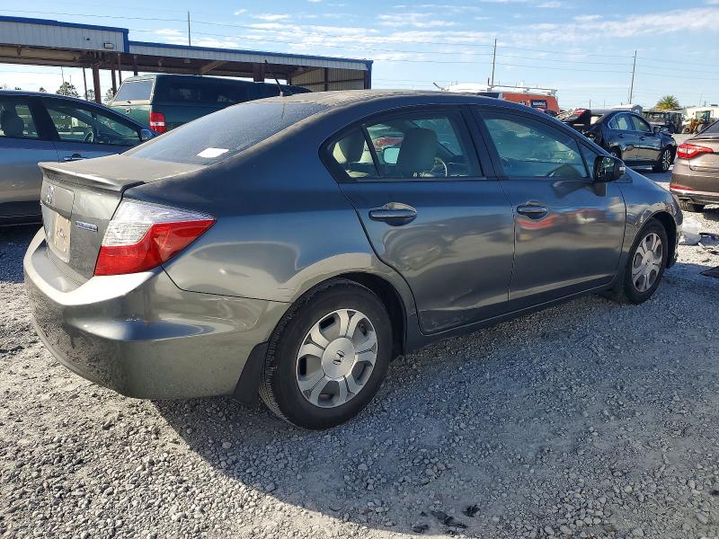 Photo 3 from auction – 2012 HONDA CIVIC HYBR with VIN JHMFB4F2XCS007632