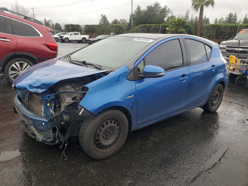 TOYOTA PRIUS C 2013 with VIN JTDKDTB38D1556580 - Photo from auction