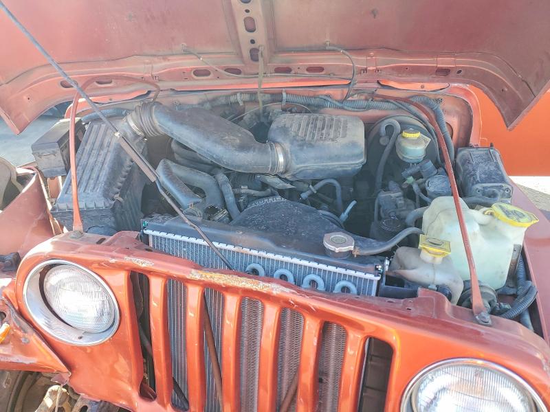 Photo 11 from auction – 2001 JEEP WRANGLER / with VIN 1J4FA29P01P311062
