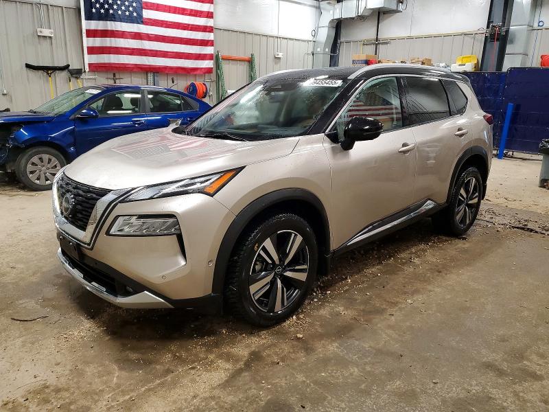 NISSAN ROGUE PLAT 2022 with VIN JN8BT3DD0NW277366 - Photo from auction