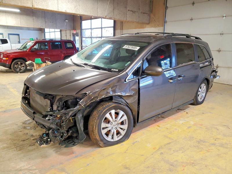 HONDA ODYSSEY 2015 with VIN 5FNRL5H61FB007604 - Photo from auction
