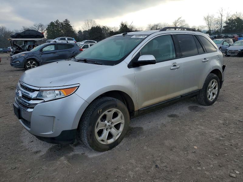 FORD EDGE SEL 2014 with VIN 2FMDK4JC9EBA84266 - Photo from auction