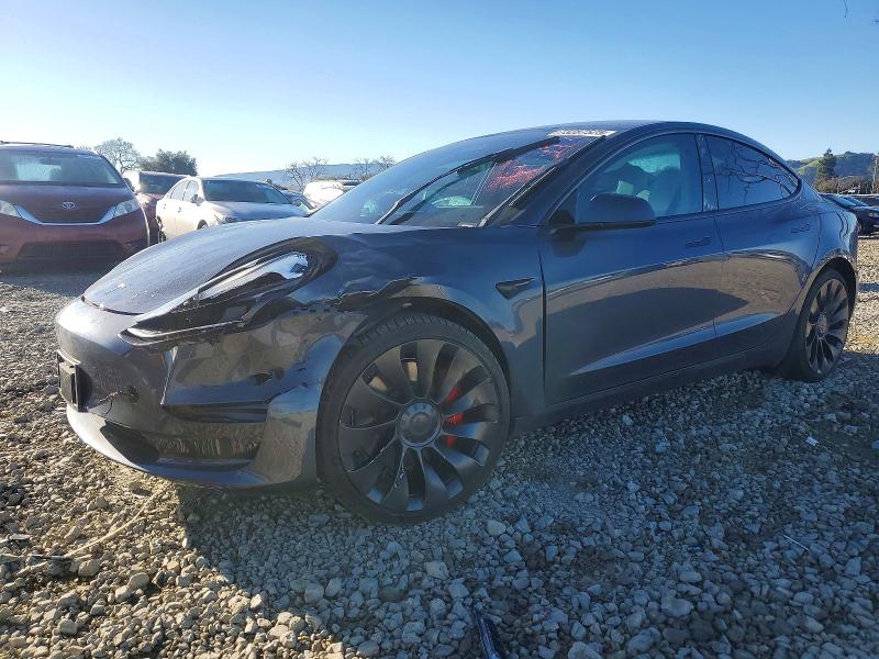 TESLA MODEL 3 2023 with VIN 5YJ3E1EC8PF461367 - Photo from auction