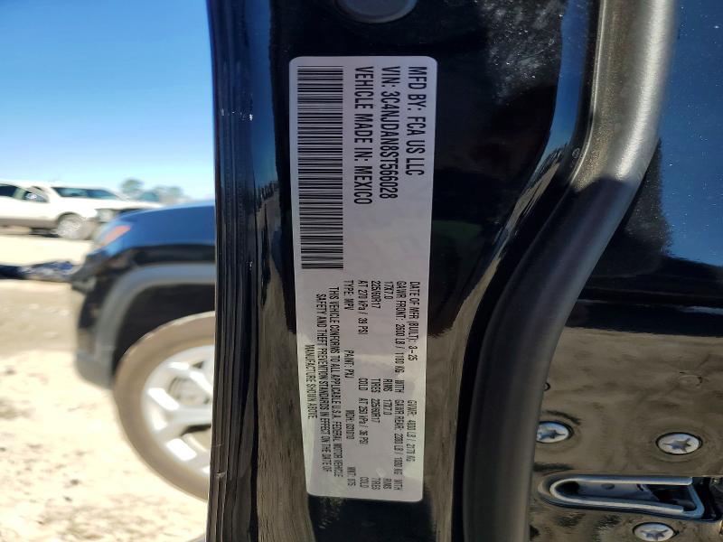 Photo 14 from auction – 2025 JEEP COMPASS with VIN 3C4NJDAN8ST566028