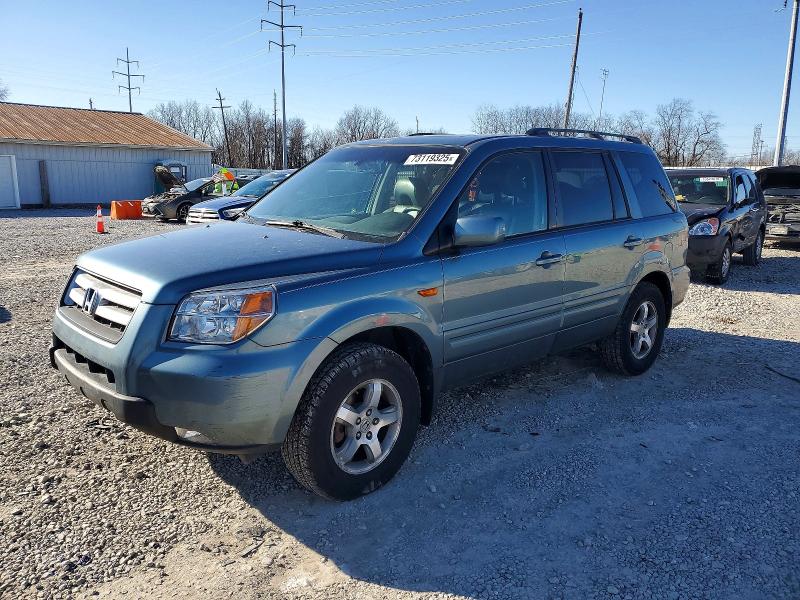 HONDA PILOT 2006 with VIN 5FNYF28506B037332 - Photo from auction