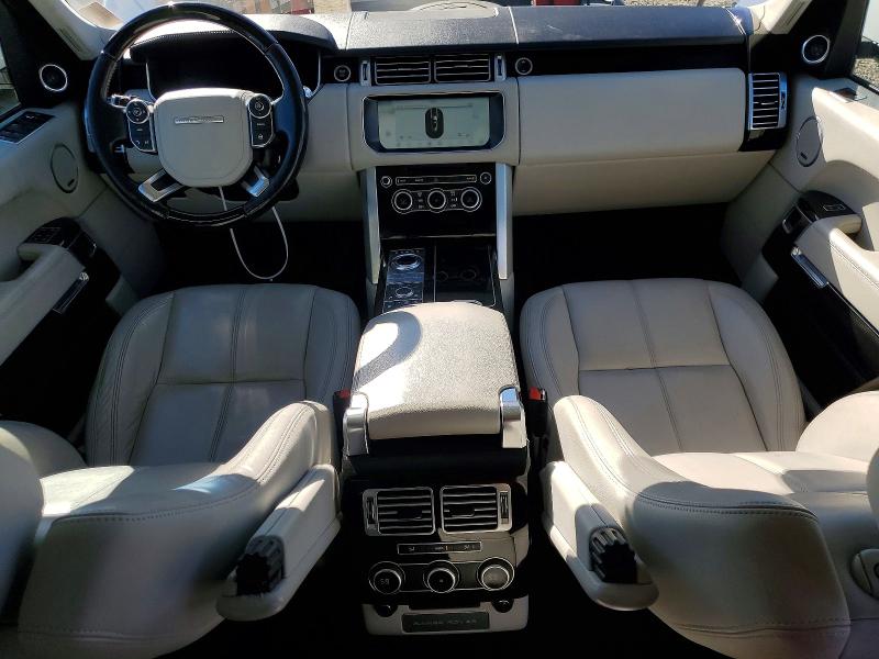 Photo 8 from auction – 2017 LAND ROVER RANGE ROVE with VIN SALGR2FK5HA367550