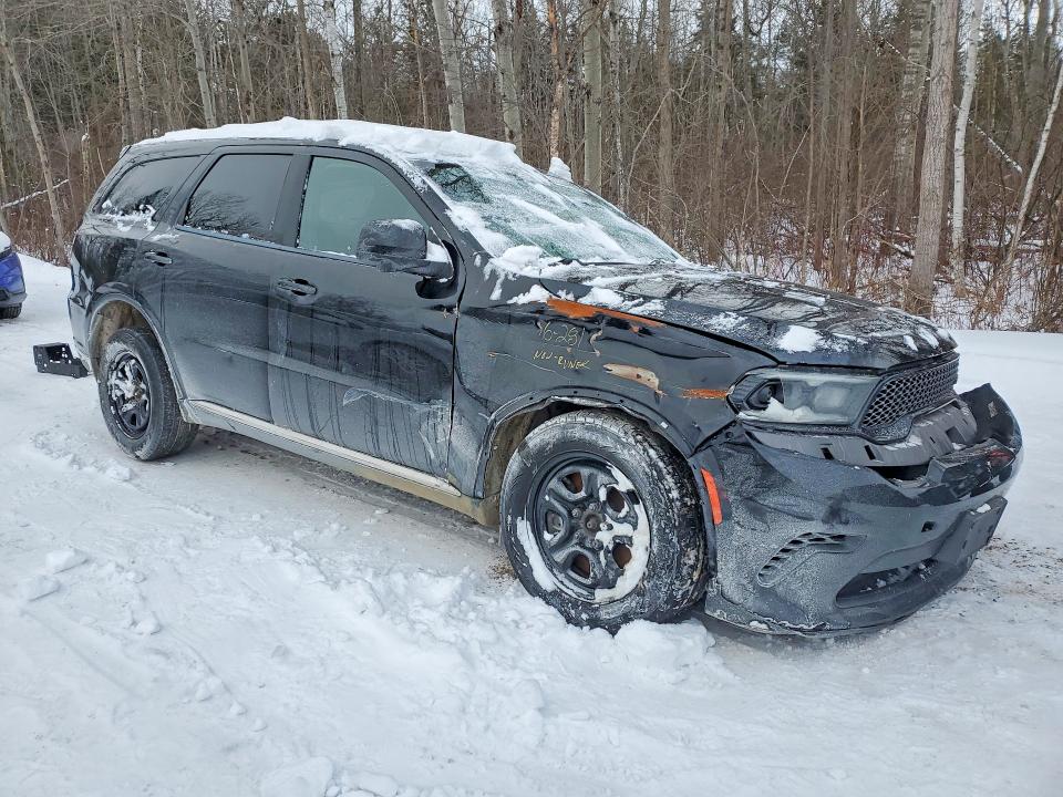 Photo 4 from auction – 2022 DODGE DURANGO PU with VIN 1C4SDJFT9NC188706