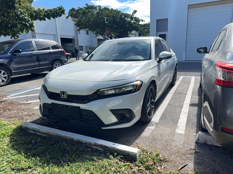 Photo 2 from auction – 2022 HONDA CIVIC with VIN 19XFL1H83NE022705