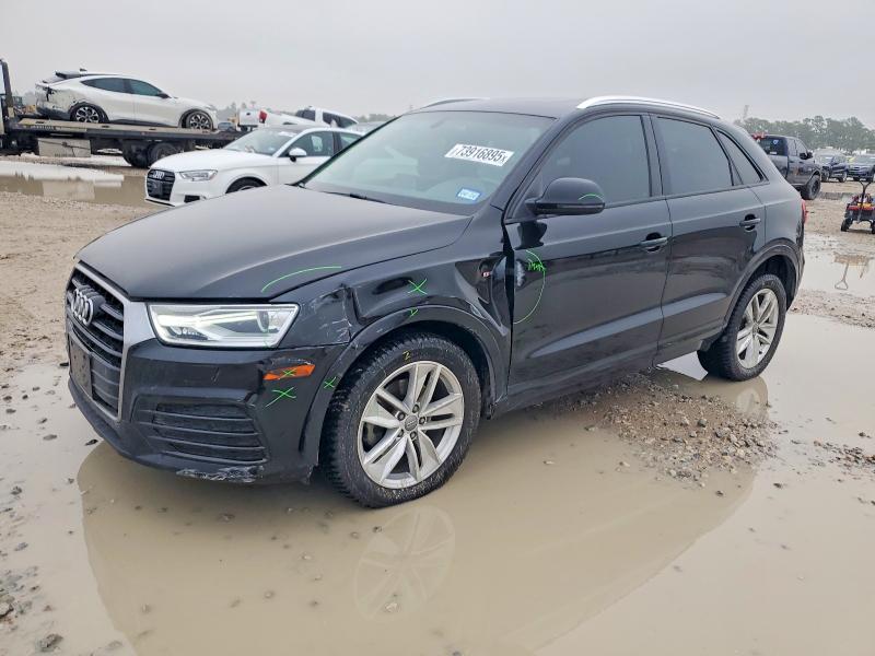AUDI Q3 PREMIUM 2018 with VIN WA1ECCFS6JR013348 - Photo from auction