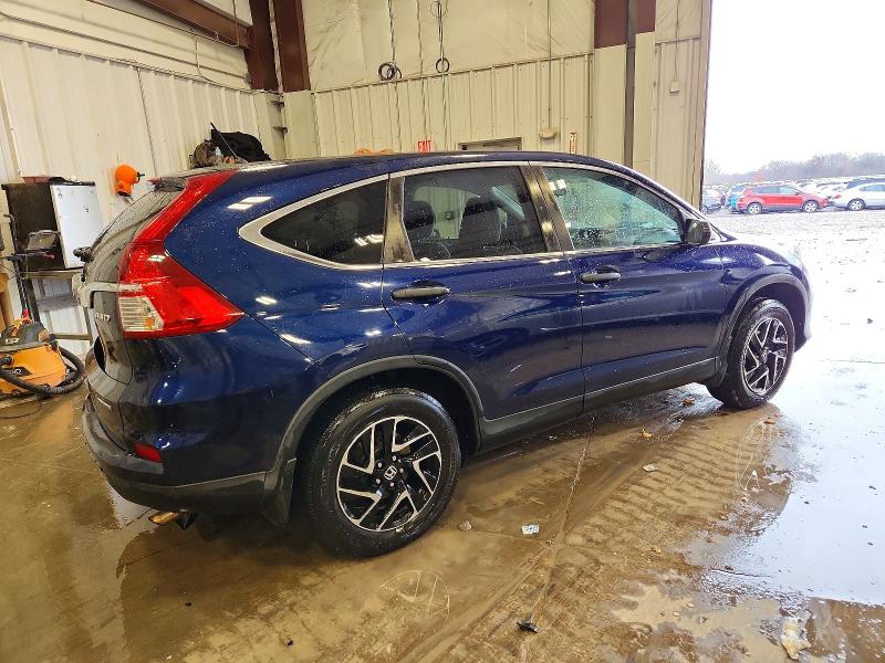 Photo 3 from auction – 2016 HONDA CR-V SE with VIN 5J6RM4H46GL090400