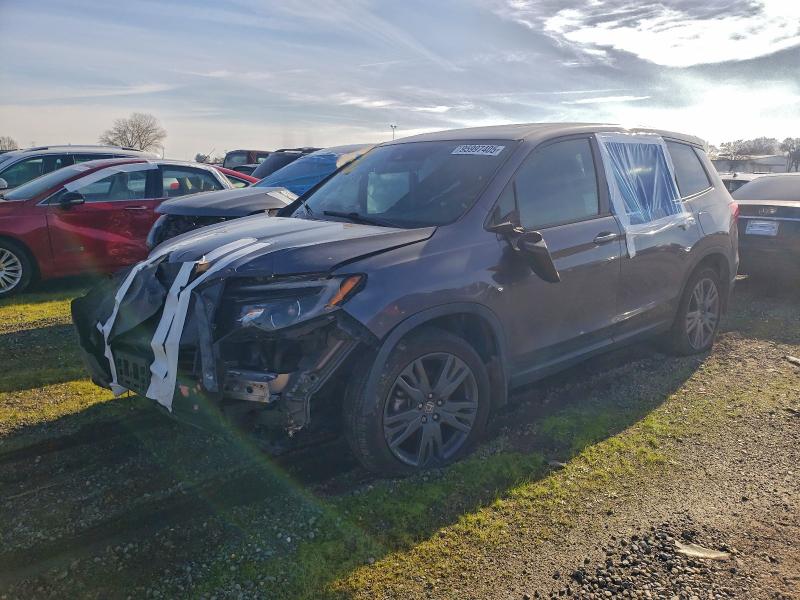 HONDA PASSPORT E 2021 with VIN 5FNYF7H5XMB000671 - Photo from auction