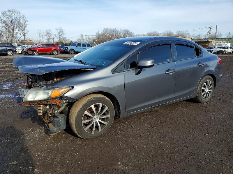 HONDA CIVIC LX 2012 with VIN 2HGFB2F57CH304141 - Photo from auction