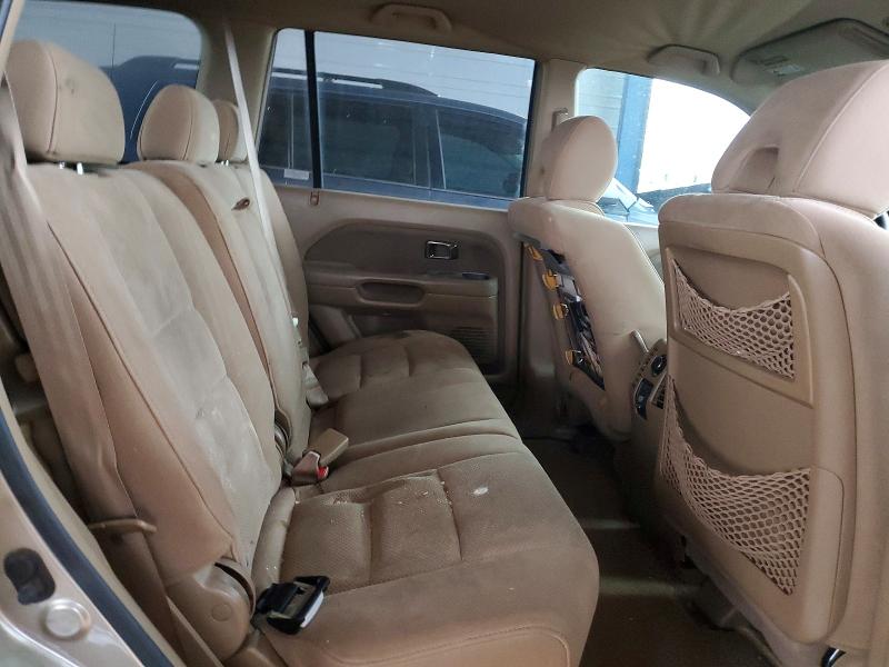 Photo 10 from auction – 2006 HONDA PILOT EX with VIN 2HKYF18496H557659