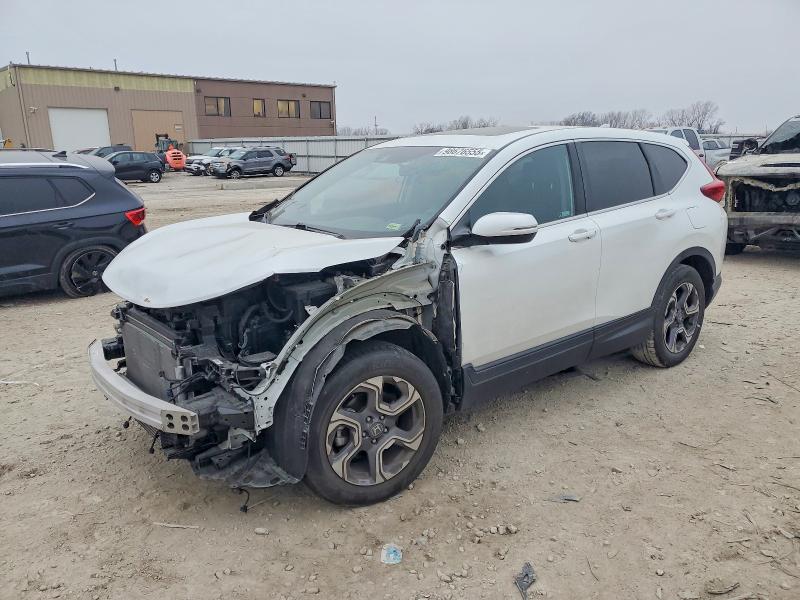 HONDA CR-V EX 2019 with VIN 7FARW1H59KE025256 - Photo from auction