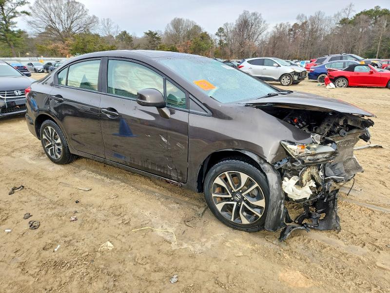 Photo 4 from auction – 2013 HONDA CIVIC EX with VIN 2HGFB2F88DH508717