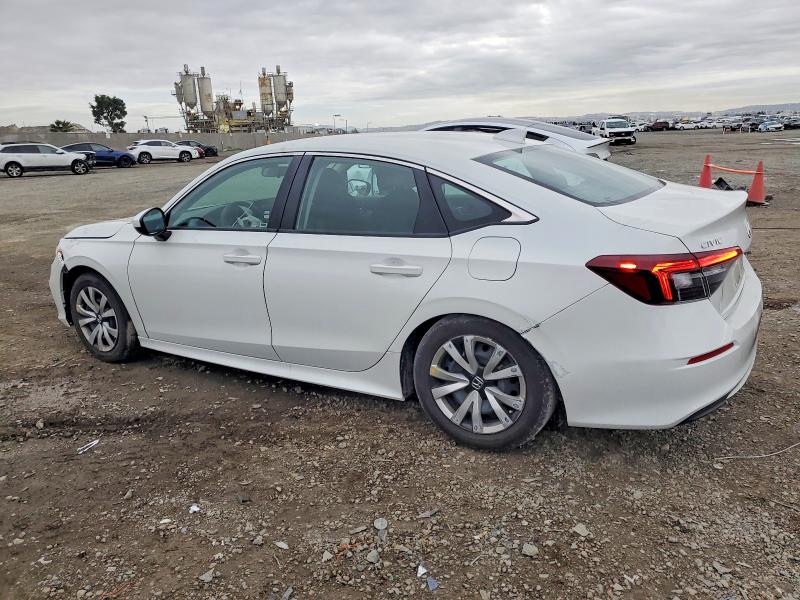 Photo 2 from auction – 2025 HONDA CIVIC LX with VIN 2HGFE2F24SH558630