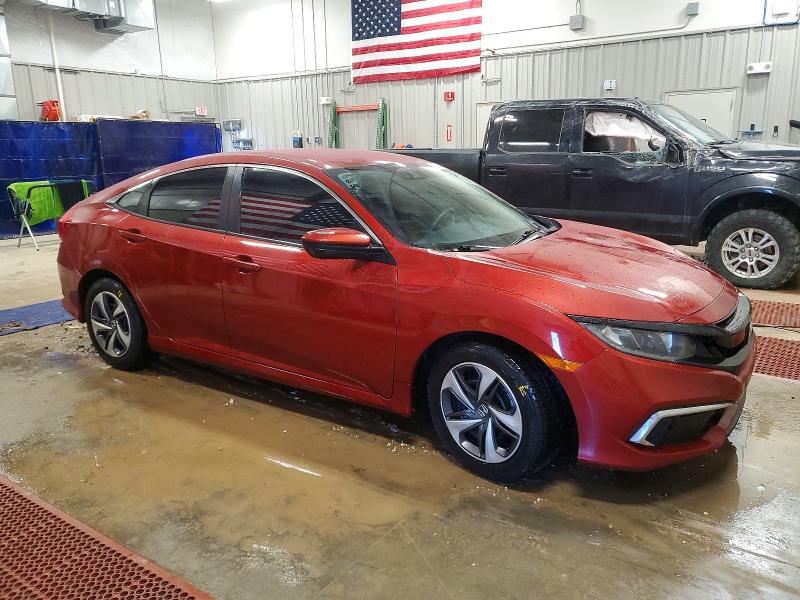 Photo 4 from auction – 2019 HONDA CIVIC with VIN 19XFC2F63KE018091