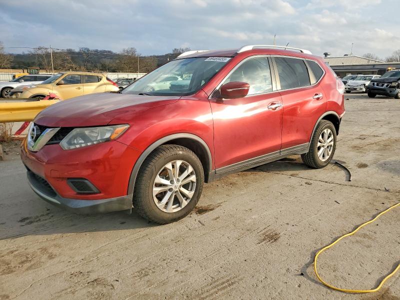 NISSAN ROGUE S 2015 with VIN KNMAT2MT4FP523064 - Photo from auction