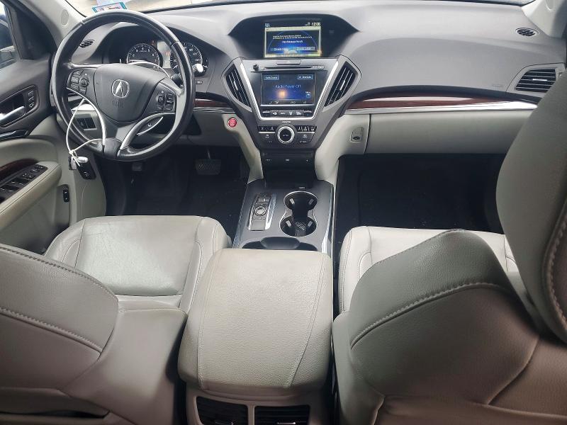 Photo 8 from auction – 2016 ACURA MDX TECHNO with VIN 5FRYD4H60GB021173