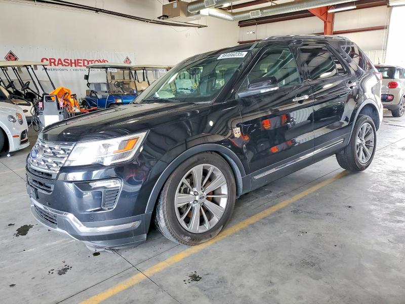 FORD EXPLORER L 2018 with VIN 1FM5K7F86JGA70189 - Photo from auction