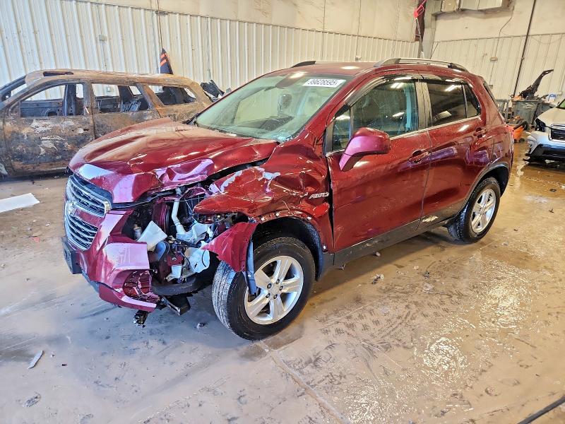 CHEVROLET TRAX 1LT 2016 with VIN 3GNCJPSB7GL186609 - Photo from auction