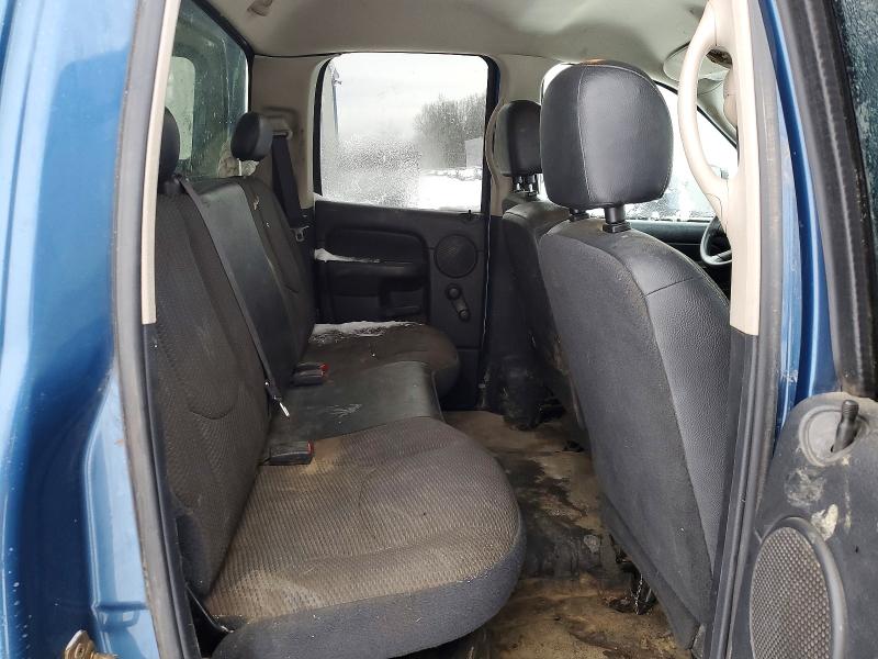 Photo 10 from auction – 2004 DODGE RAM 2500 S with VIN 3D7KA28D04G205706