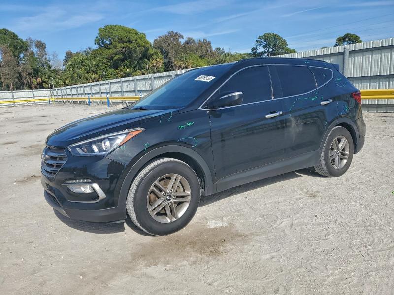 HYUNDAI SANTA FE S 2017 with VIN 5NMZU3LB9HH033911 - Photo from auction