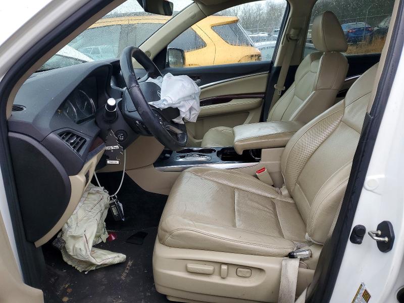 Photo 7 from auction – 2016 ACURA MDX with VIN 5FRYD3H95GB021738