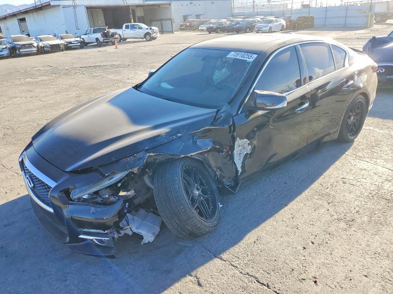 INFINITI Q50 BASE 2015 with VIN JN1BV7AP9FM349547 - Photo from auction