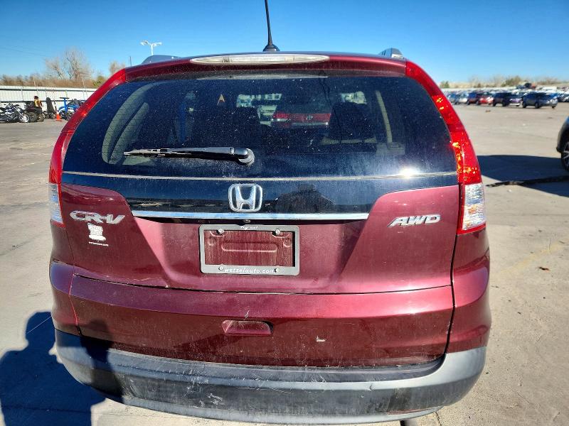 Photo 6 from auction – 2013 HONDA CR-V EXL with VIN 5J6RM4H71DL045371