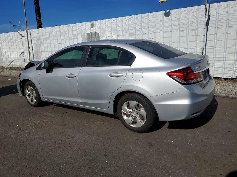 Photo 2 from auction – 2013 HONDA CIVIC LX with VIN 19XFB2F58DE225699