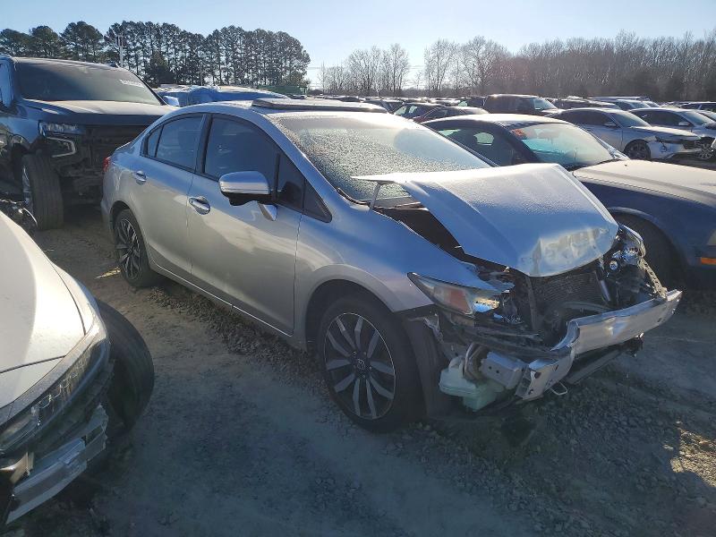Photo 4 from auction – 2014 HONDA CIVIC EXL with VIN 19XFB2F91EE083099