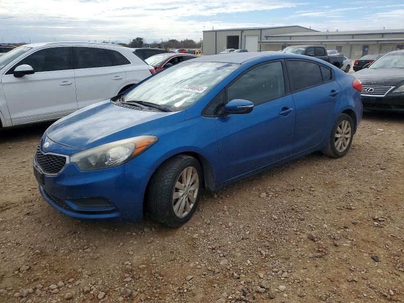KIA FORTE LX 2014 with VIN KNAFX4A65E5062811 - Photo from auction