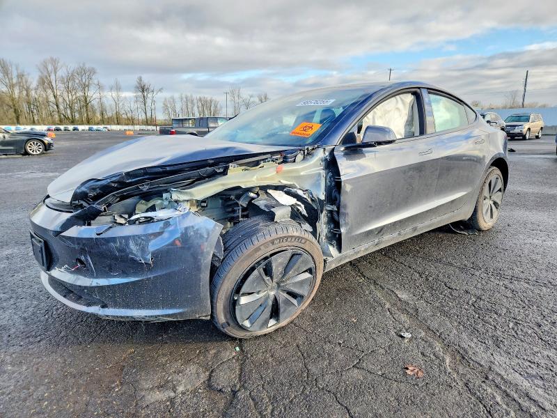 TESLA MODEL 3 2024 with VIN 5YJ3E1EAXRF866583 - Photo from auction