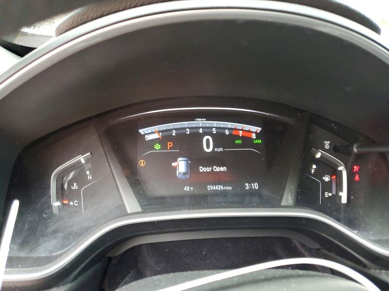Photo 9 from auction – 2019 HONDA CR-V EX with VIN 5J6RW1H59KA005104
