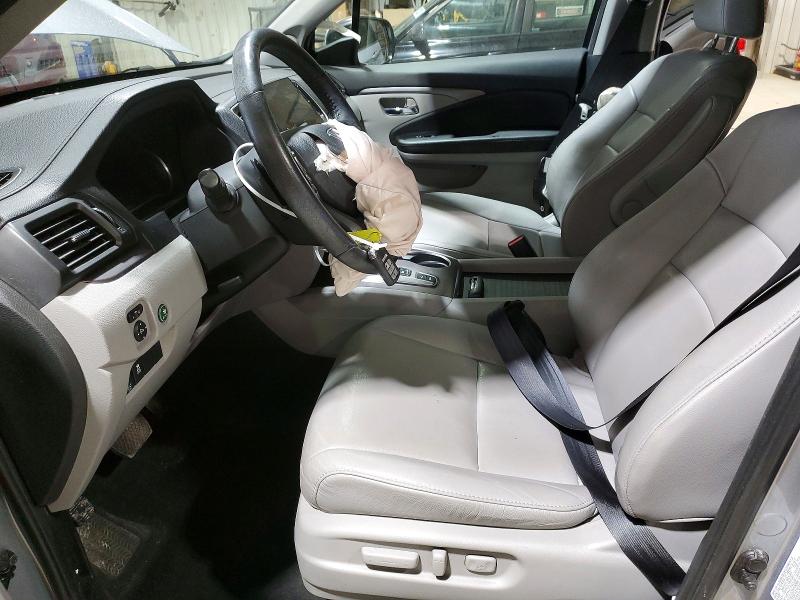 Photo 7 from auction – 2022 HONDA PILOT EXL with VIN 5FNYF6H53NB022541