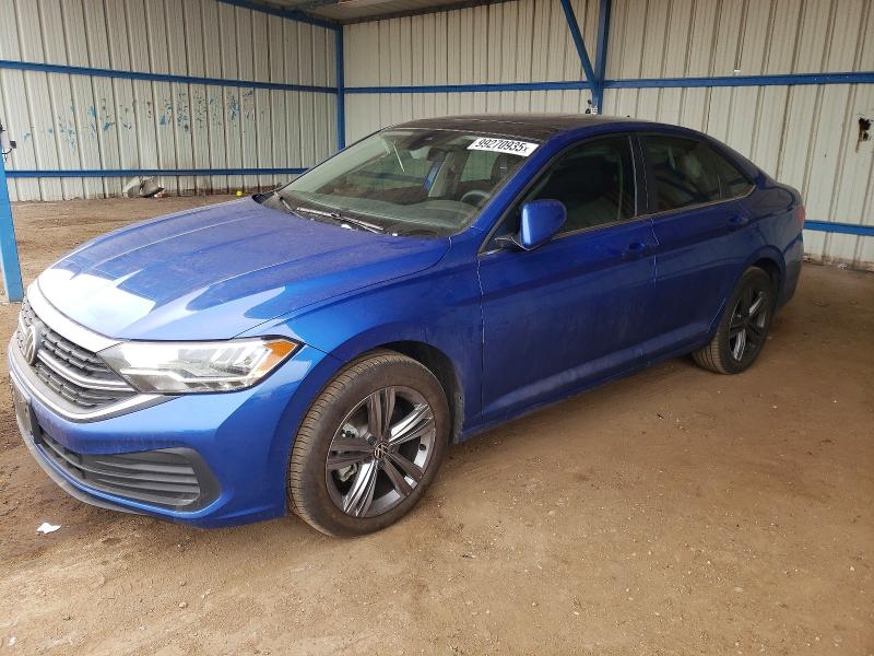 VOLKSWAGEN JETTA SE 2023 with VIN 3VW7M7BU1PM040264 - Photo from auction