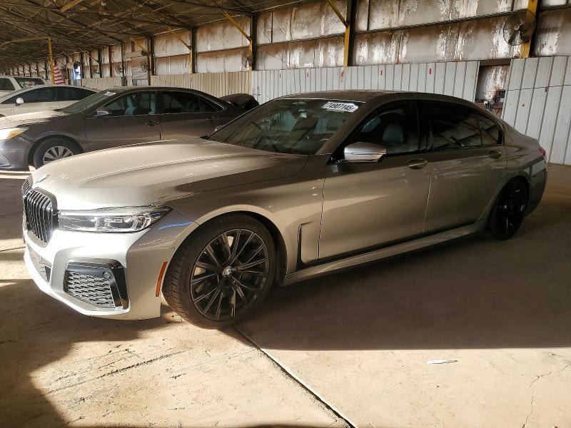 BMW 740 2022 with VIN WBA7T2C06NCJ00748 - Photo from auction