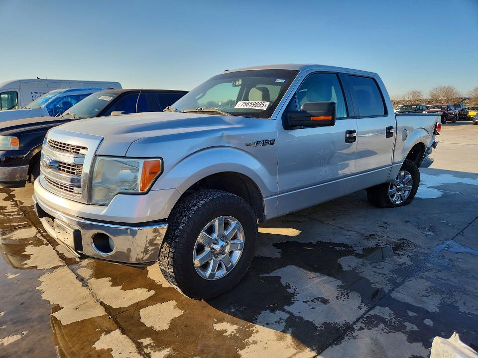 FORD F150 SUPER 2013 with VIN 1FTFW1CF1DKG48276 - Photo from auction