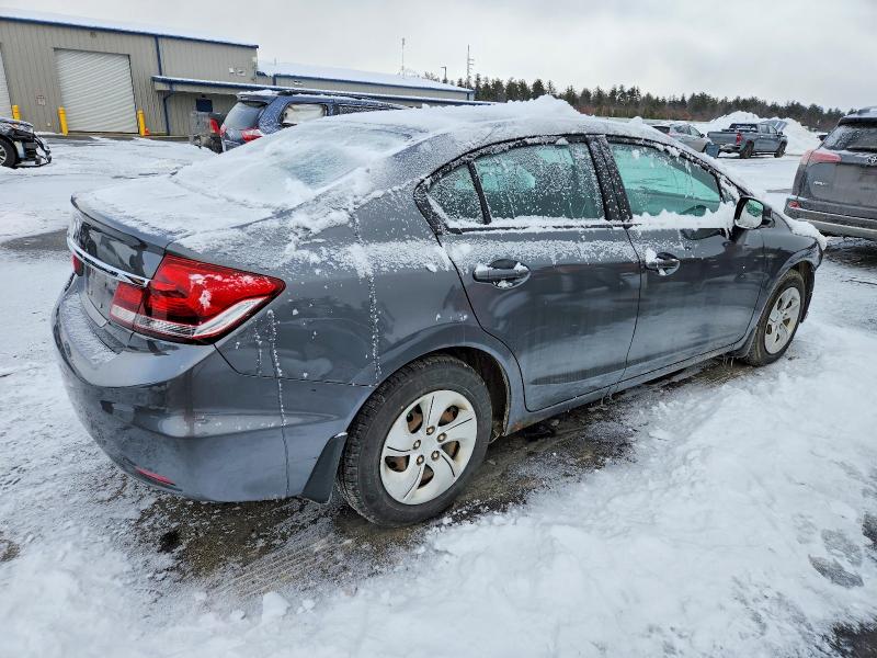 Photo 3 from auction – 2013 HONDA CIVIC LX with VIN 19XFB2E56DE095133