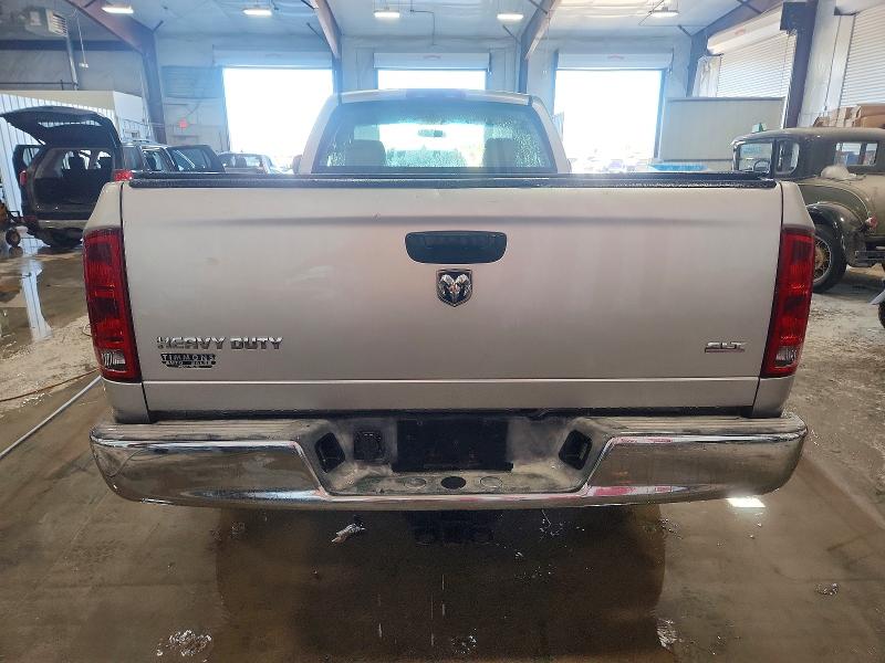 Photo 6 from auction – 2006 DODGE RAM 2500 S with VIN 3D7KR26DX6G290259